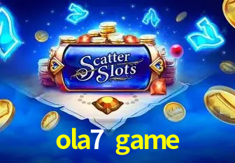 ola7 game,ola7 vip